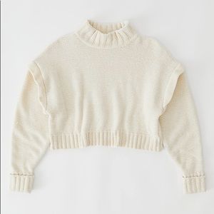 *SALE* Urban Outfitters Cream Daria Double Take Chenille Sweater
